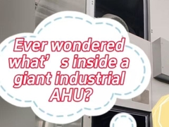 واحد تهویه هوای مدولار 11000 Cmh برای صنعت برق، نصب آسان